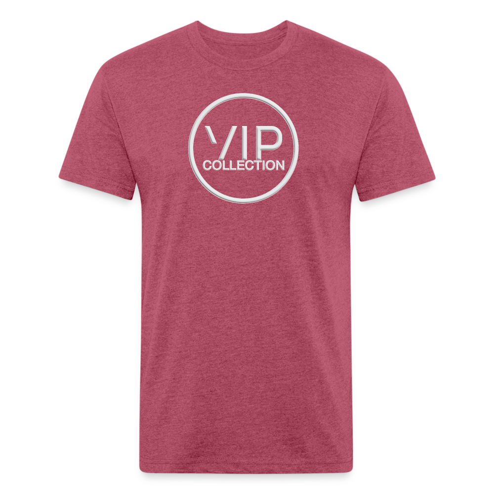 VIP - White Label - heather burgundy