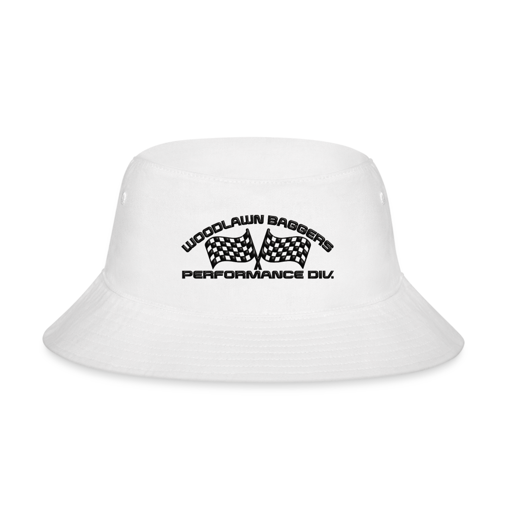 Woodlawn Black Label Bucket Hat - white