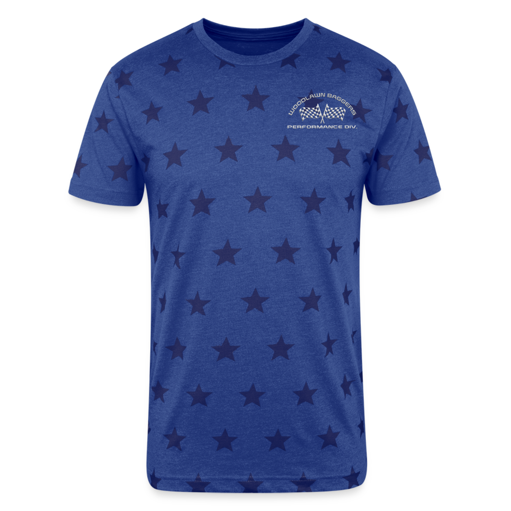 Woodlawn White Label Star T-Shirt - royal star