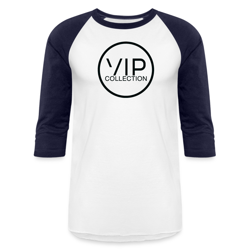 VIP Black Label 3/4 Baseball T-Shirt - white/navy