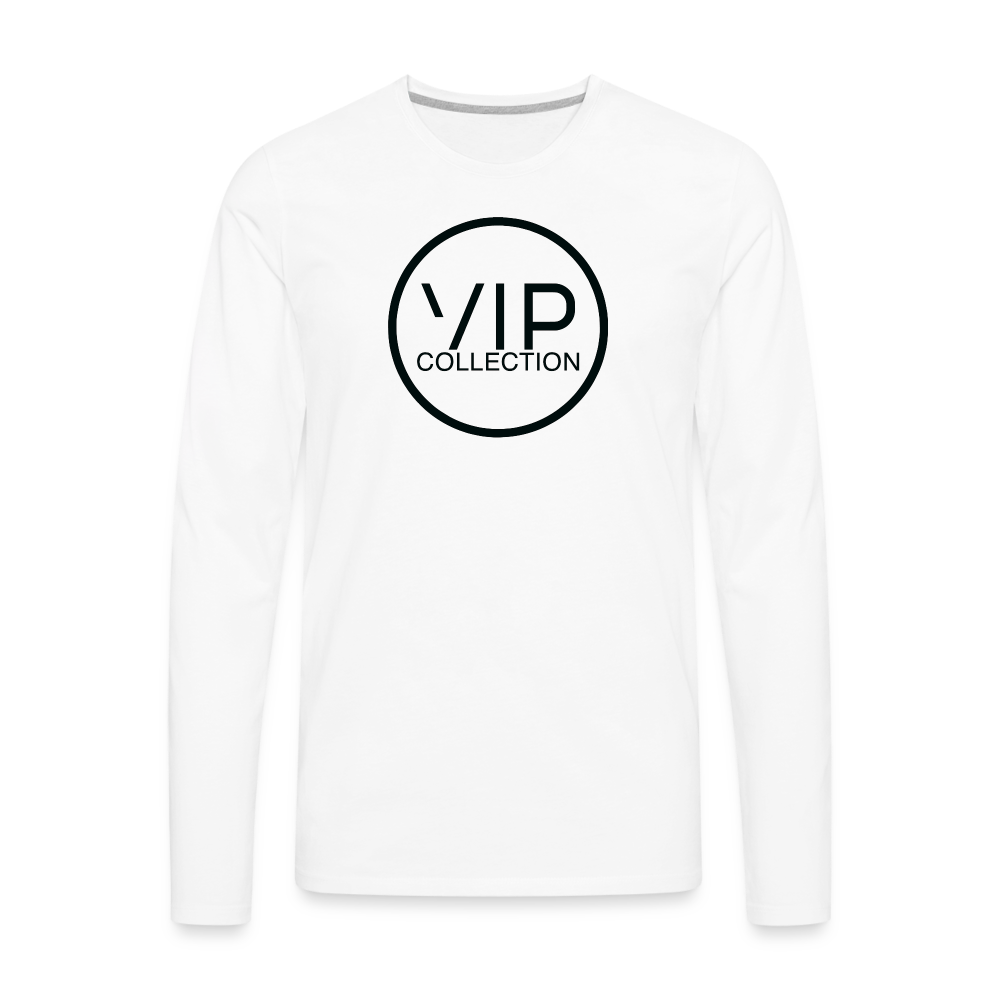 VIP Black Label Long Sleeve T-Shirt - white