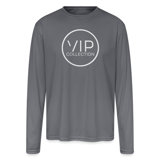 VIP White Label Performance Long Sleeve T-Shirt - gray