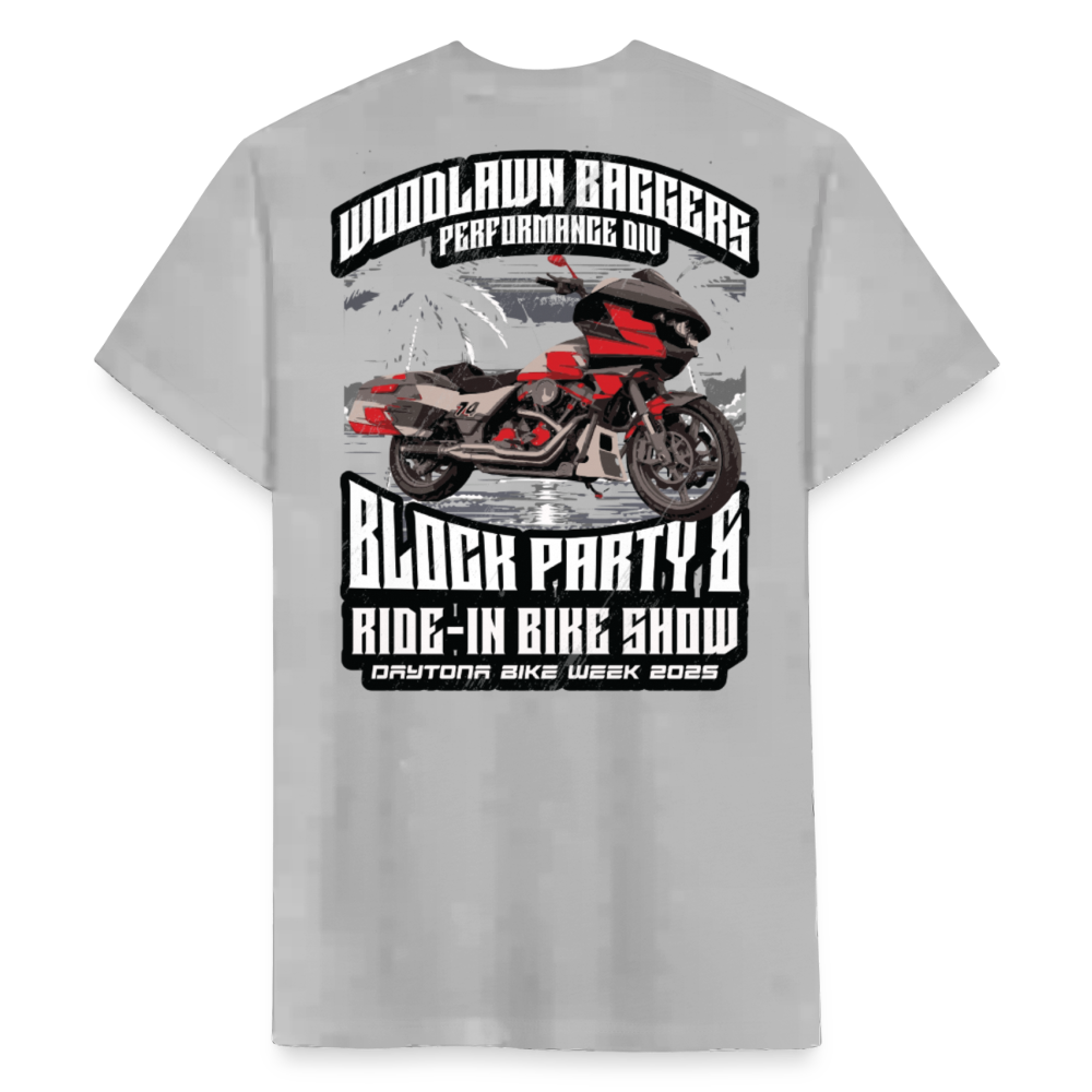 WBPD • Block Party White - heather gray