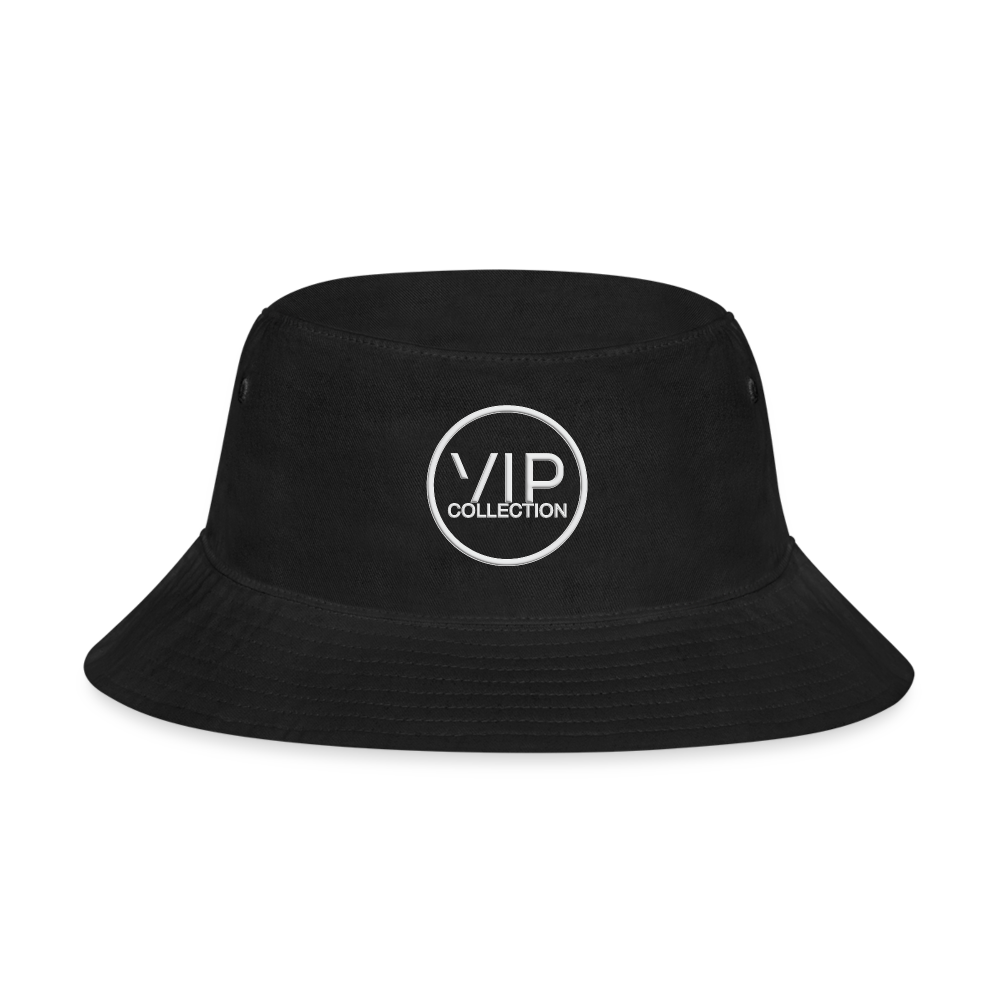 VIP White Label Bucket Hat - black