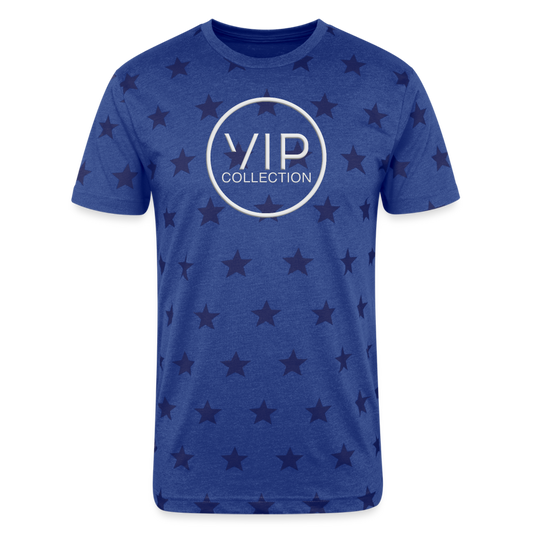 VIP White Label Star T-shirt - royal star