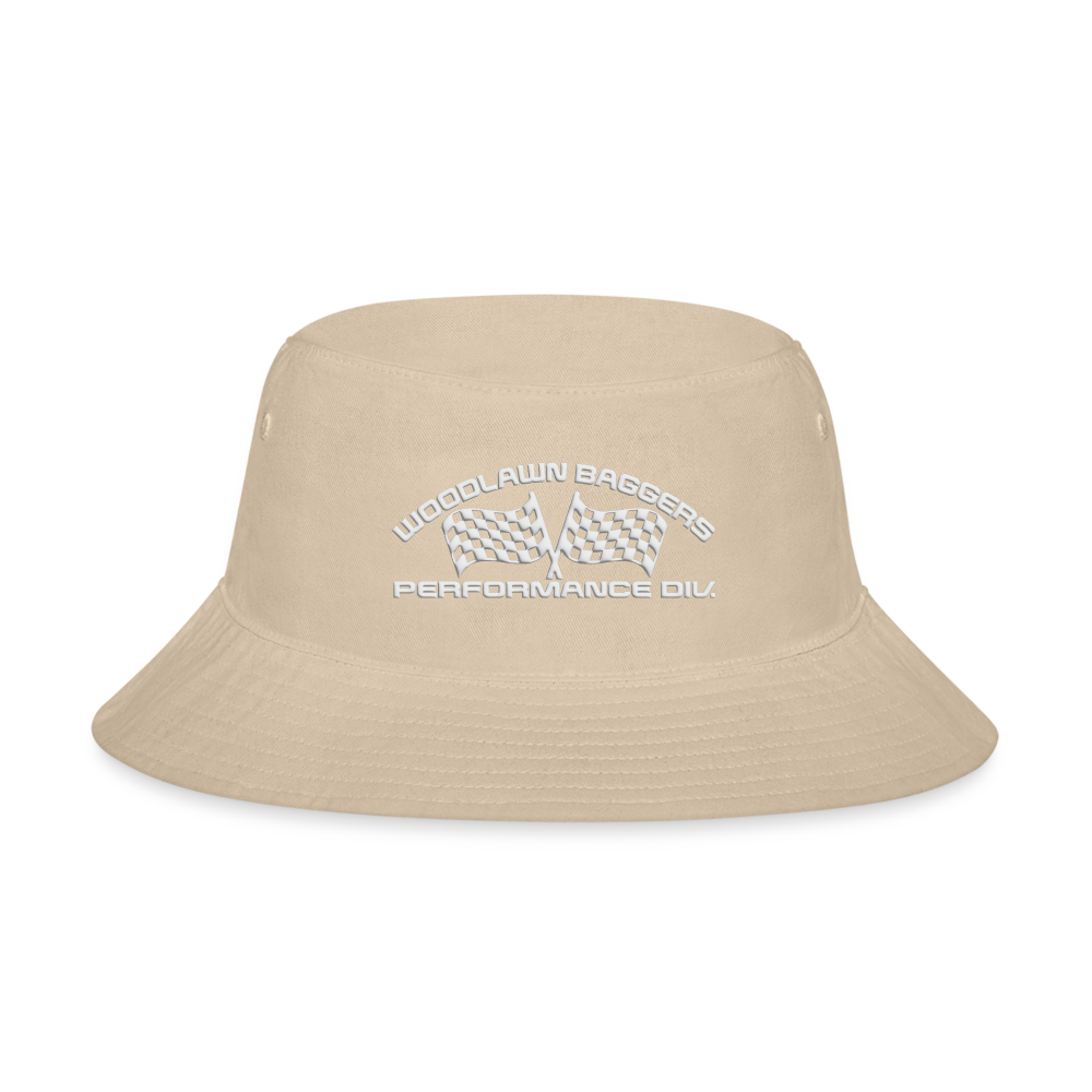 Woodlawn White Label Bucket Hat - cream