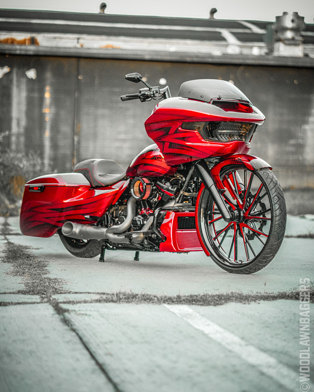 Custom Big Wheel 26" Harley Davidson Road Glide