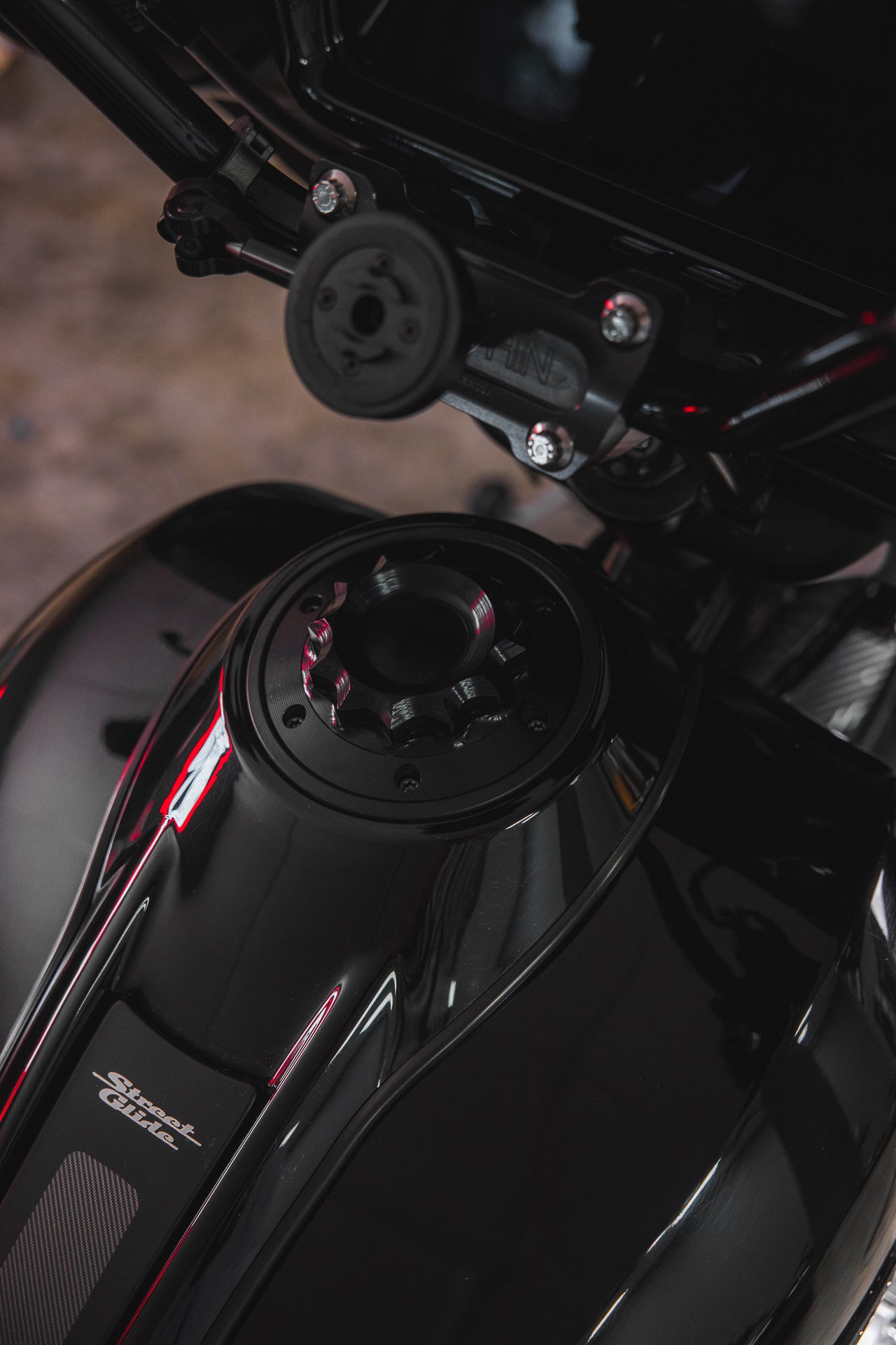 12-Point Gas Cap (23.5+ Harley-Davidson Touring)
