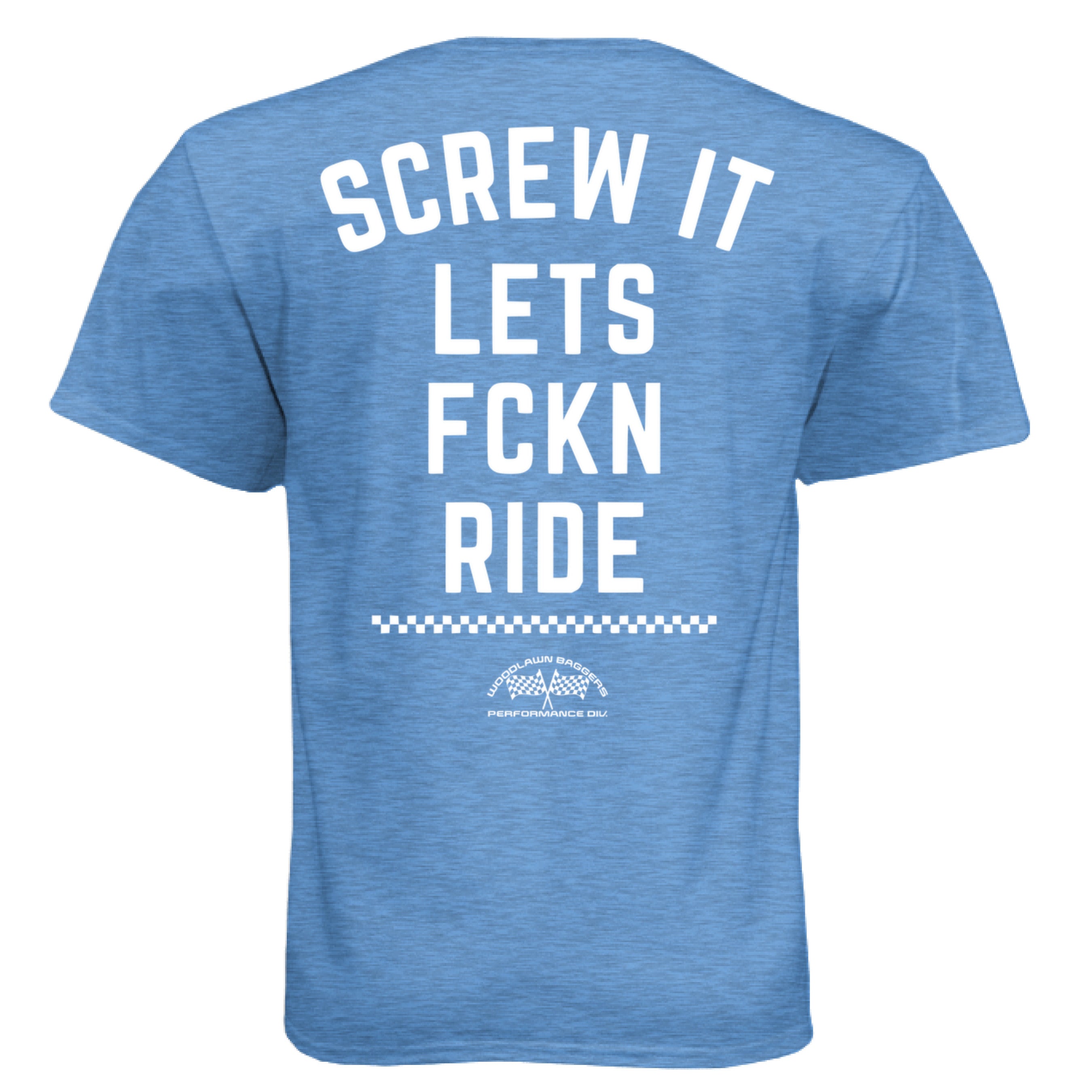 Heather Columbia Blue - BACK