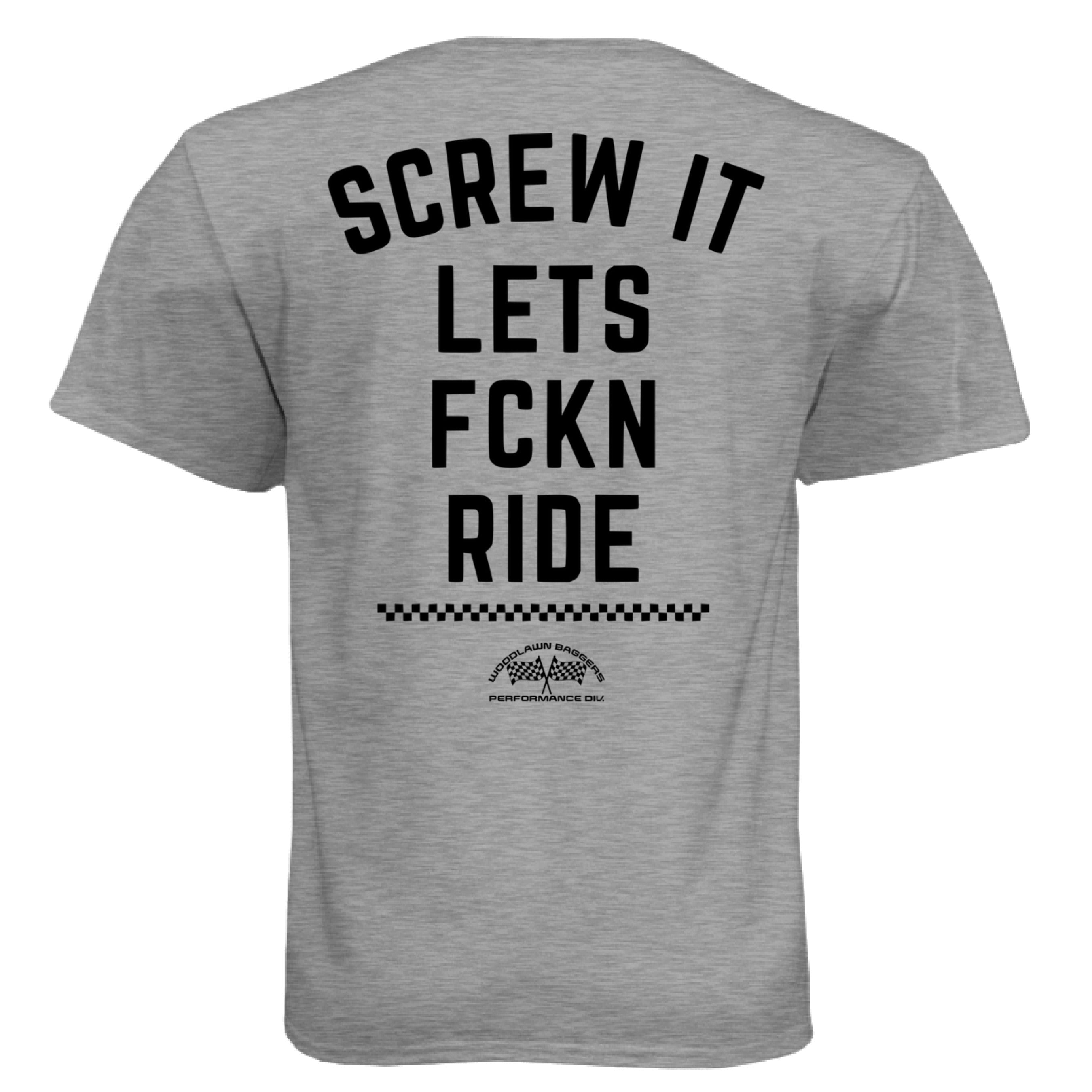 Dark Heather Grey (60/40) - BACK