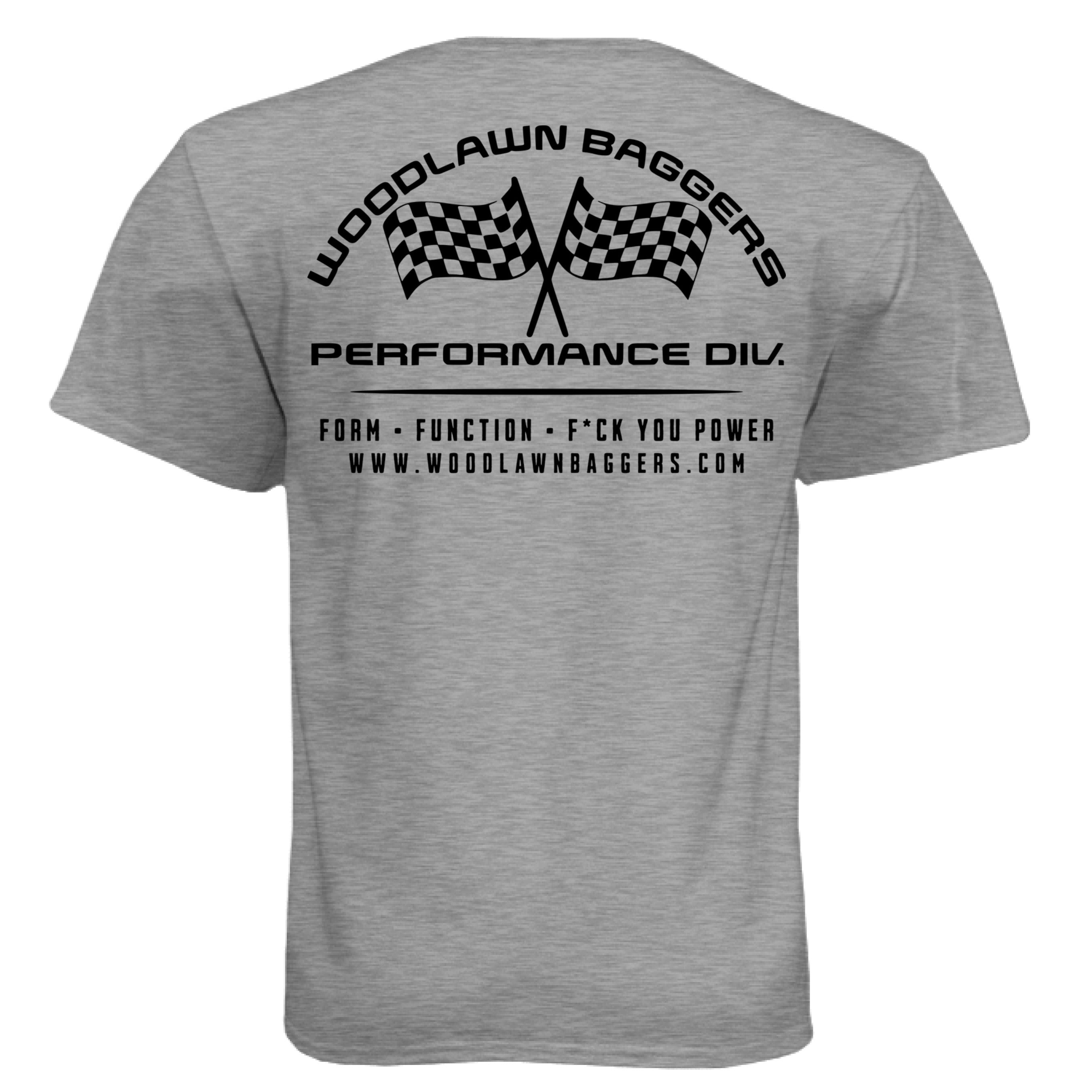 Dark Heather Grey (60/40) - BACK