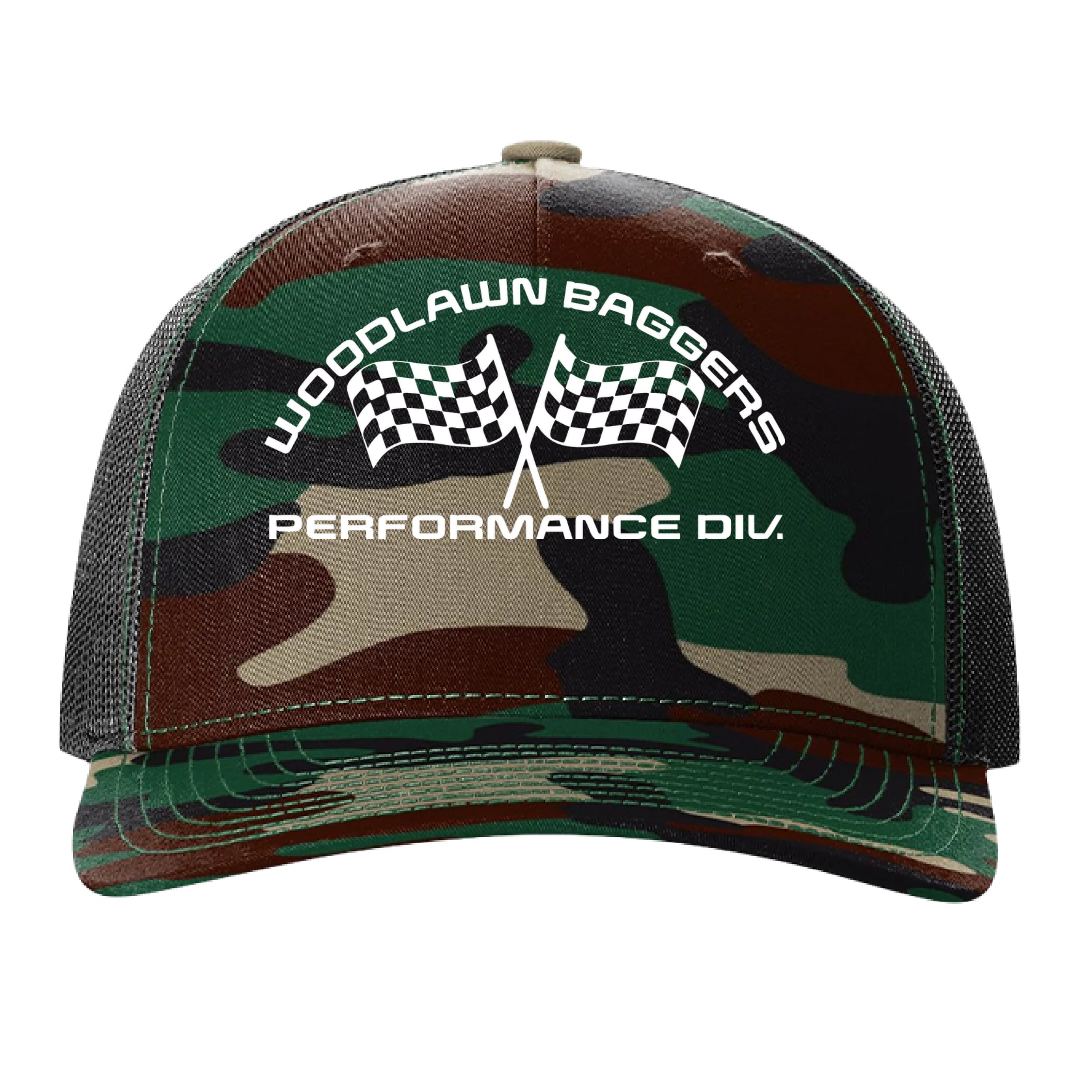 Green Camo/ Black - FRONT