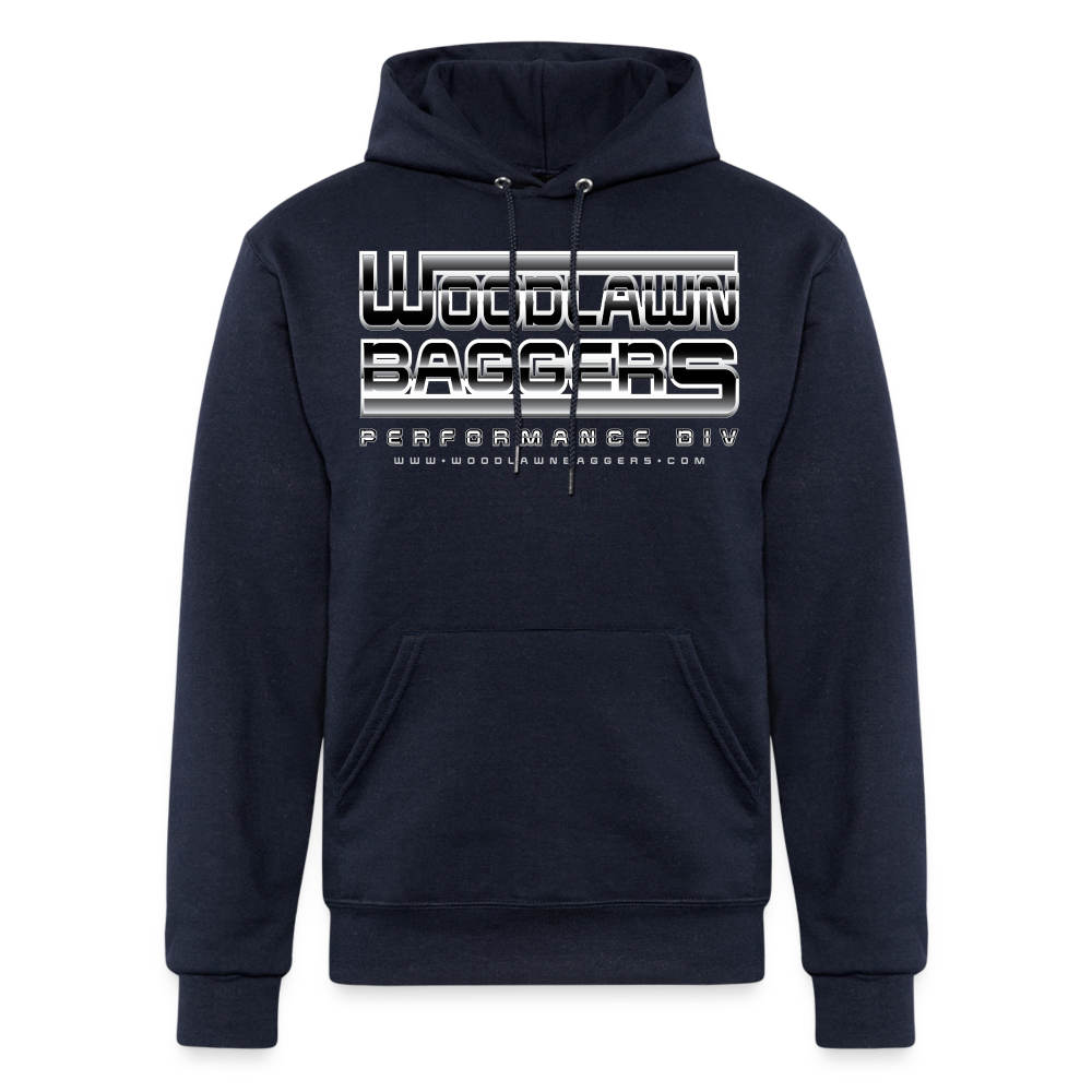 Champion Chrome Logo Hoodie - navy