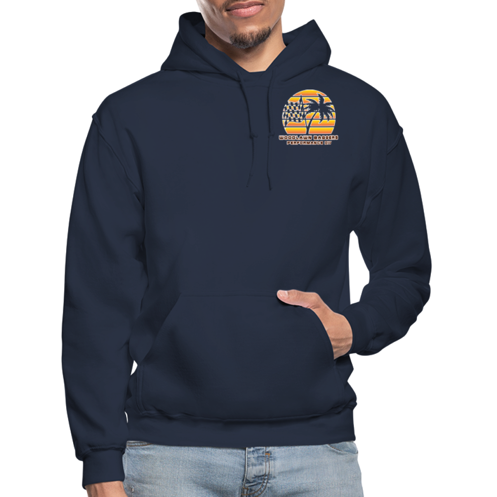 Woodlawn x Daytona Bike Week Hoodie (heavy blend) - navy