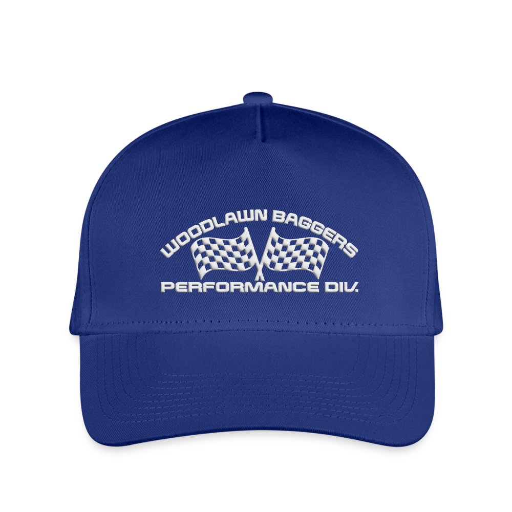 WBPD • Kid's Baseball Hat (white logo) - royal blue
