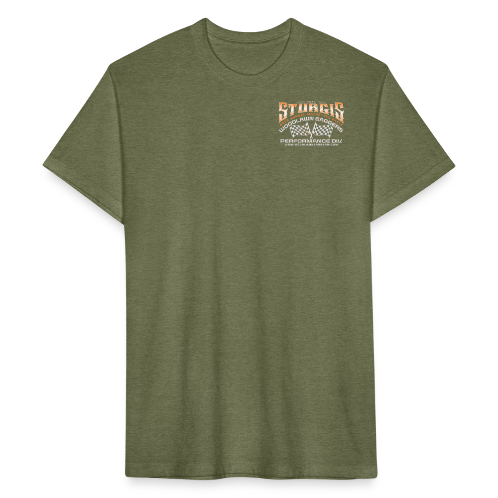 WBPD • Sturgis 2024 (orange) - heather military green