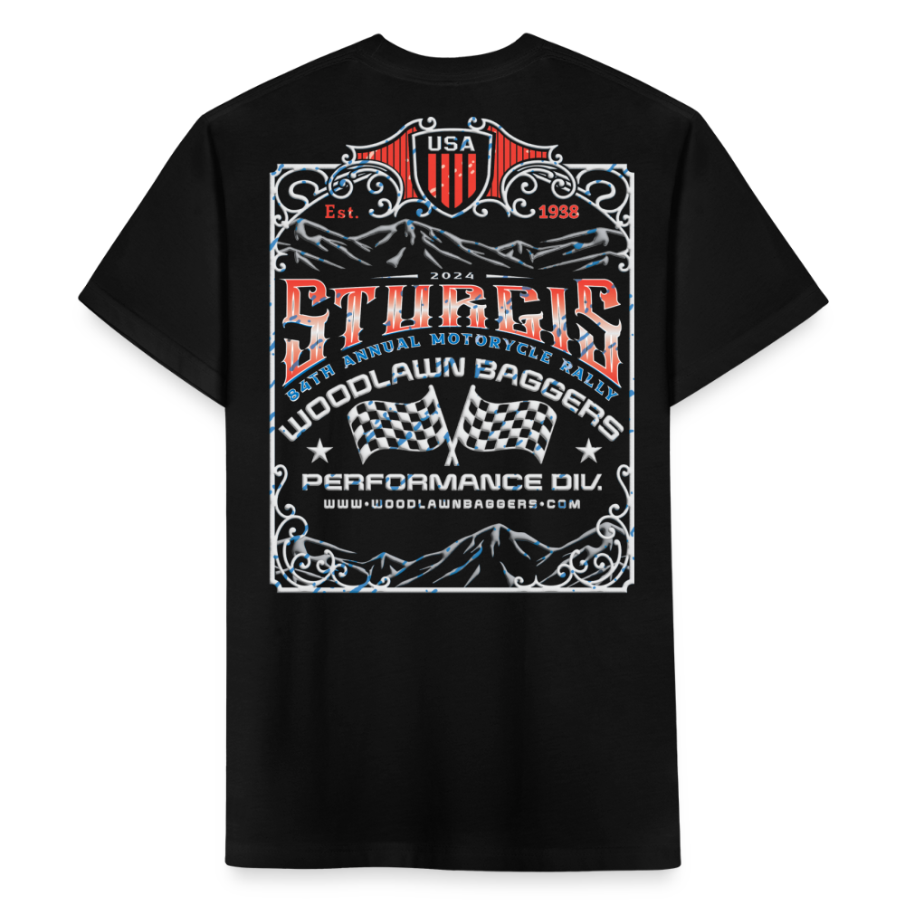 WBPD • Sturgis 2024 (Red White & Blue) - black