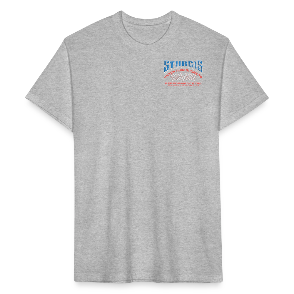 WBPD • Sturgis 2024 (Red White & Blue) - heather gray