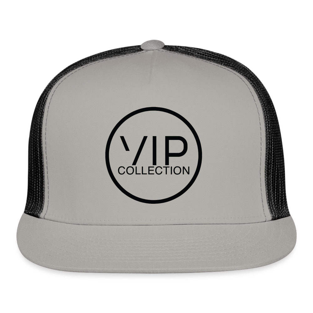 VIP - Black Label Flat Bill Trucker