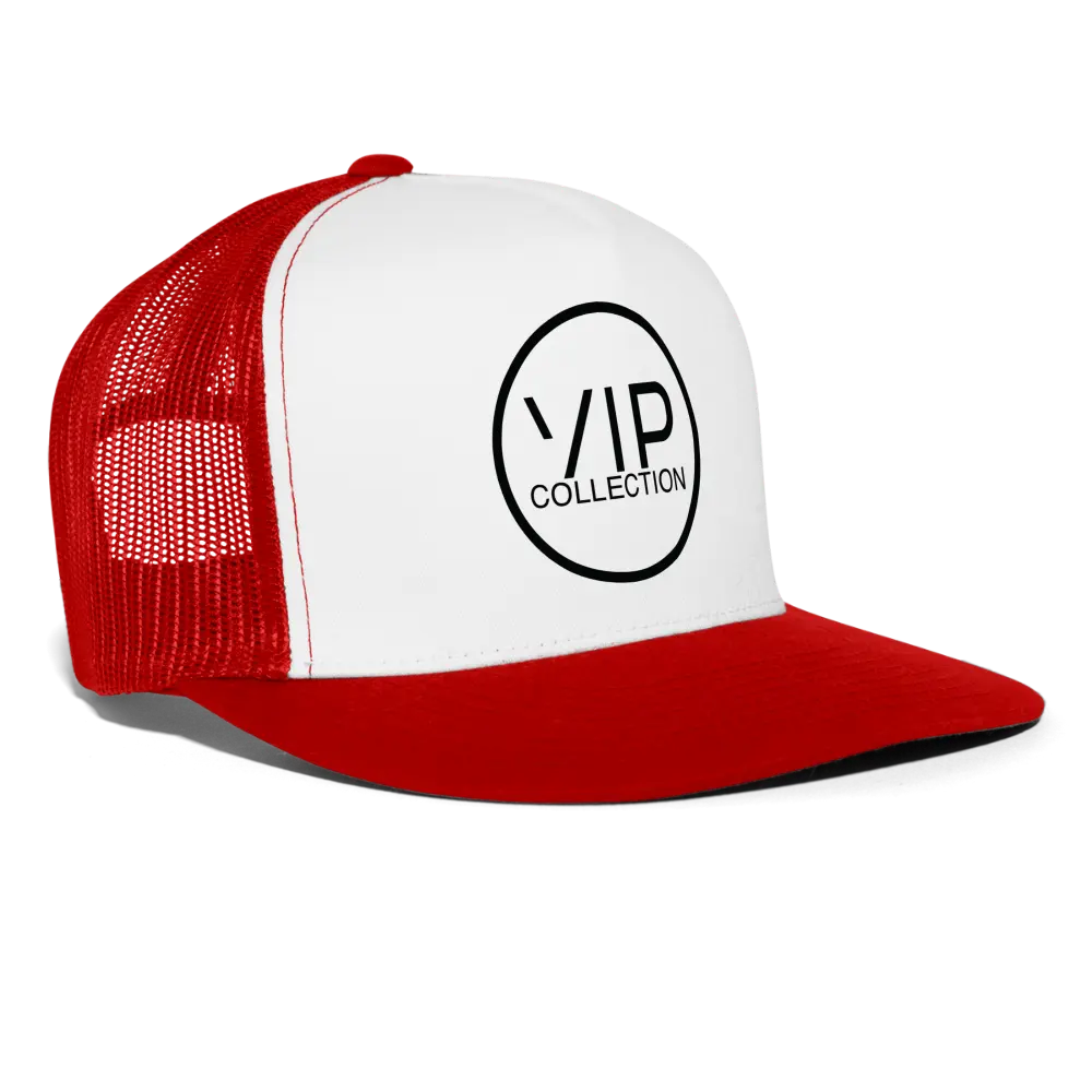 VIP - Black Label Flat Bill Trucker