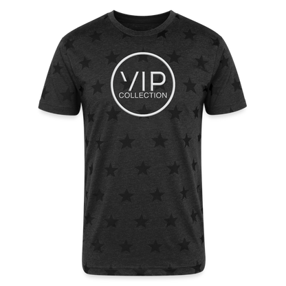 VIP White Label Star T-shirt - charcoal star 