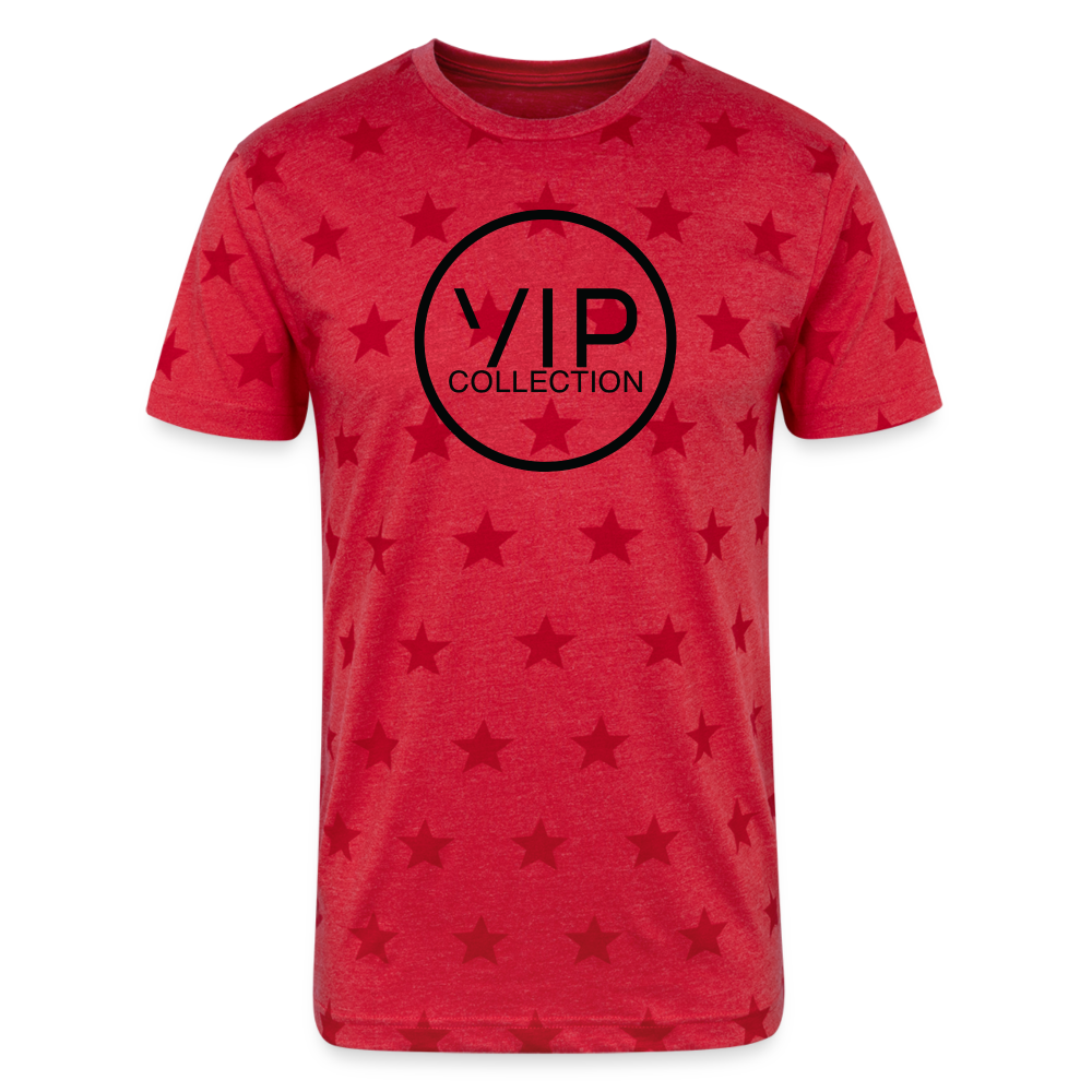 VIP Black Label Star T-Shirt - red star