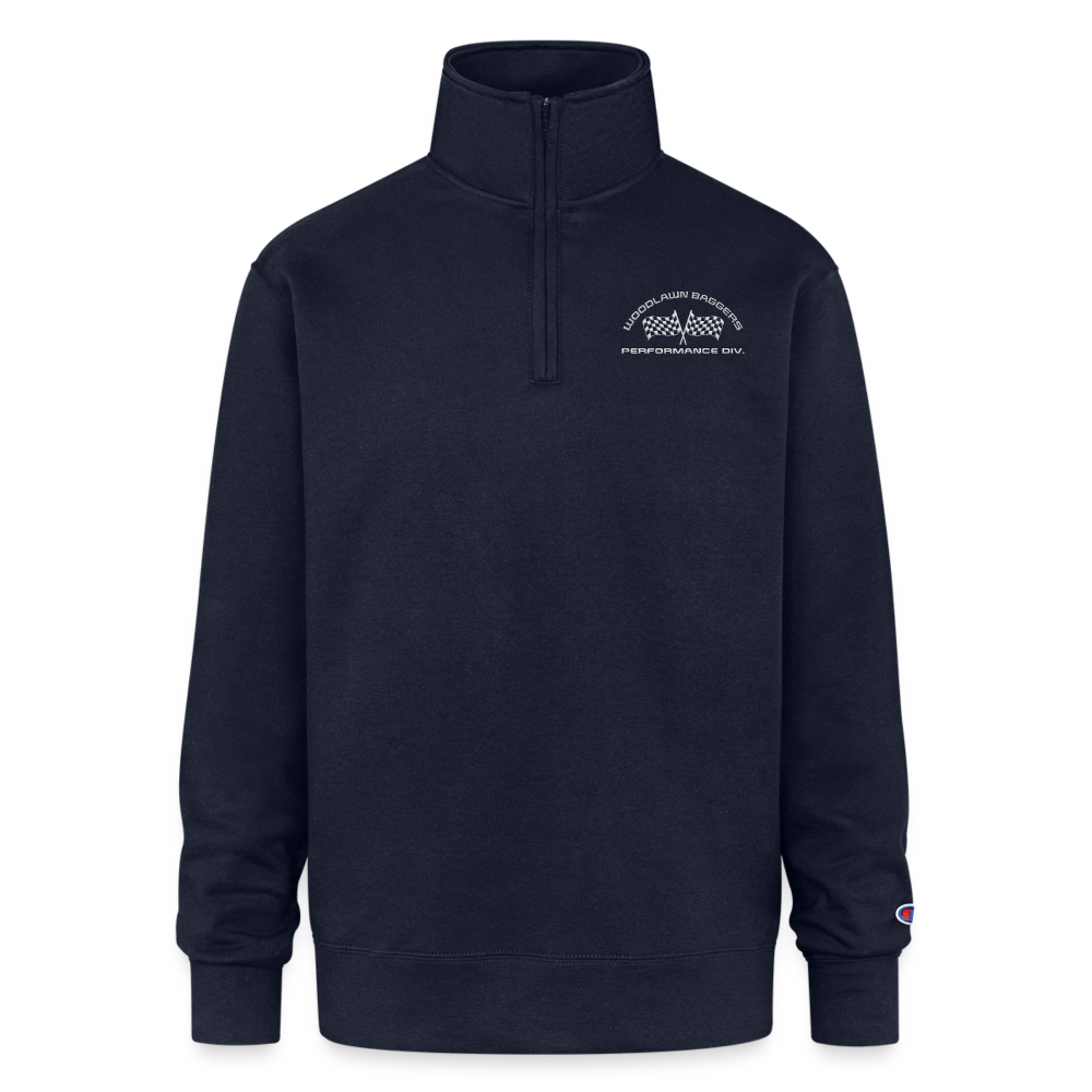 Woodlawn White Label Champion 1/4 Zip - navy