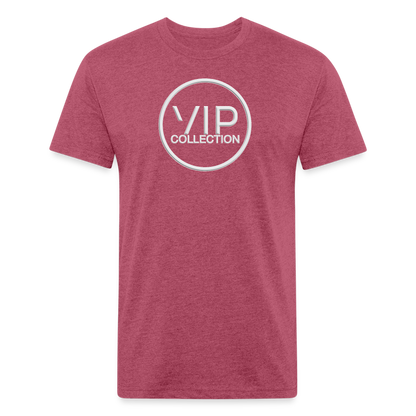 VIP - White Label - heather burgundy
