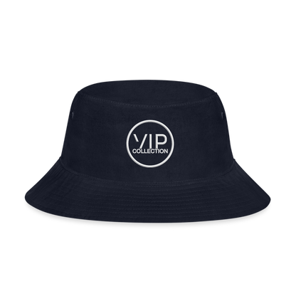 VIP White Label Bucket Hat - navy