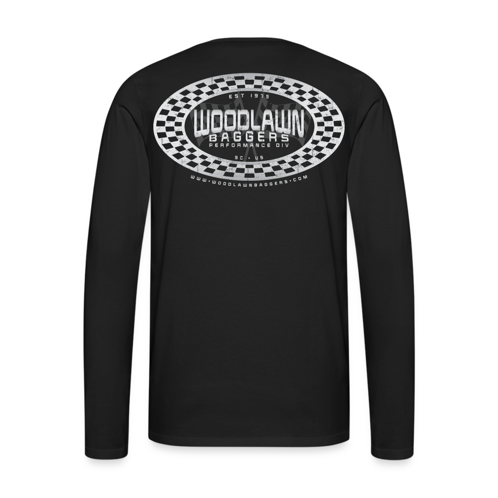 Woodlawn White Label Oval Long Sleeve T-Shirt - black