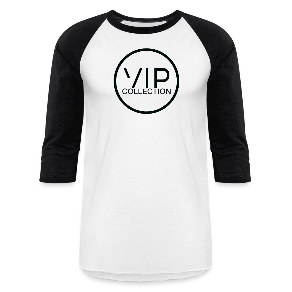 VIP Black Label 3/4 Baseball T-Shirt - white/black