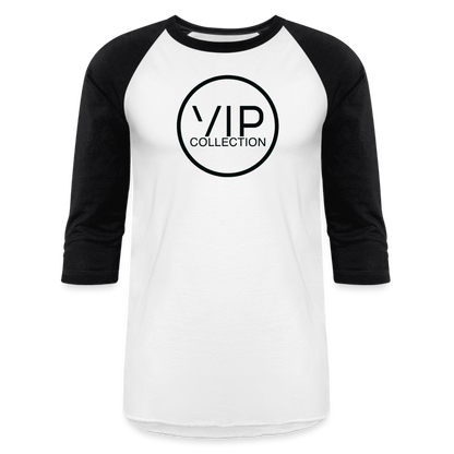 VIP Black Label 3/4 Baseball T-Shirt - white/black