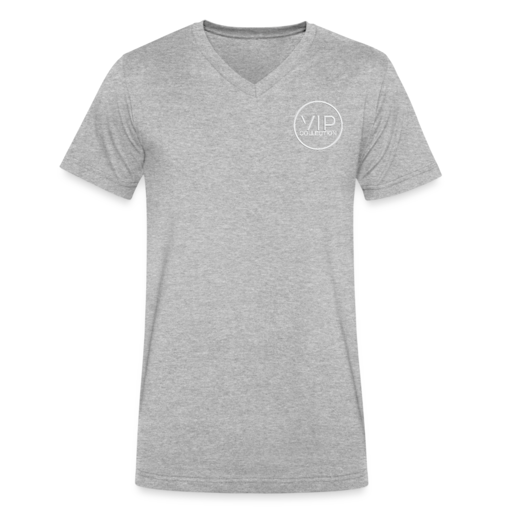 VIP White Label V-Neck T-shirt - heather gray