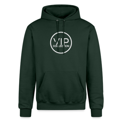 VIP White Label Champion Hoodie - Dark Green