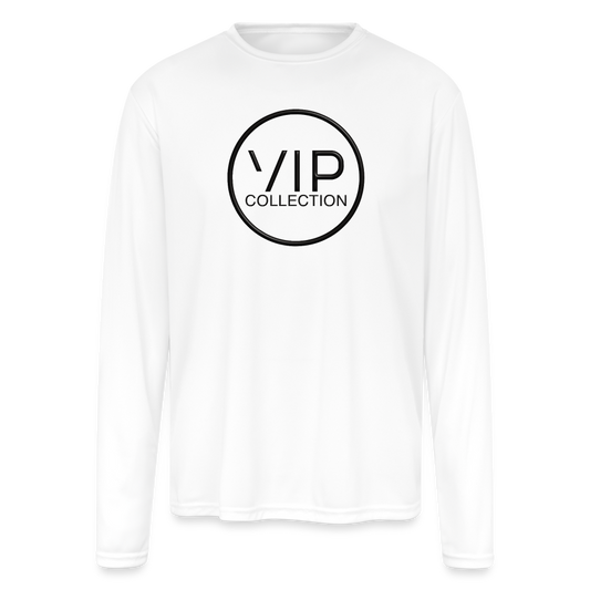 VIP Black Label Performance Long Sleeve T-Shirt - white