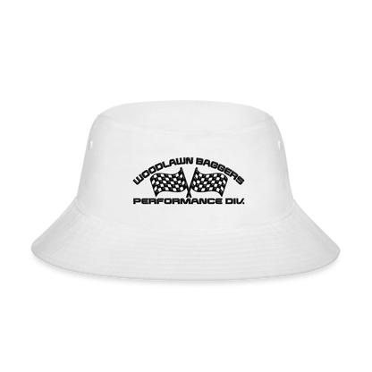 Woodlawn Black Label Bucket Hat - white