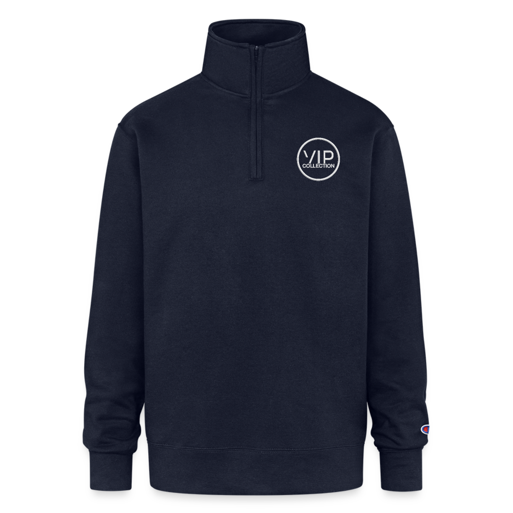 VIP White Label Champion 1/4 Zip Pullover - navy