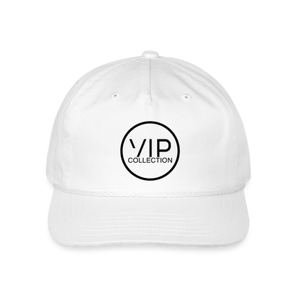 VIP Black Label Vintage Washed Rope Hat - white