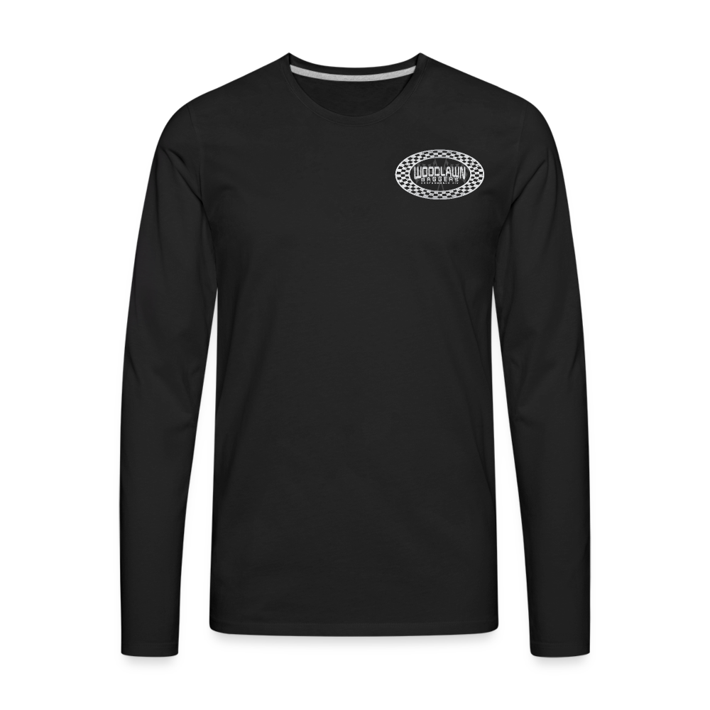 Woodlawn White Label Oval Long Sleeve T-Shirt - black