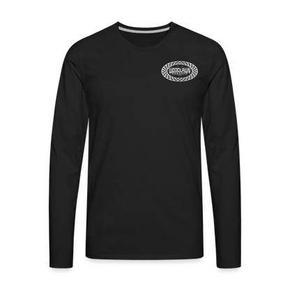 Woodlawn White Label Oval Long Sleeve T-Shirt - black