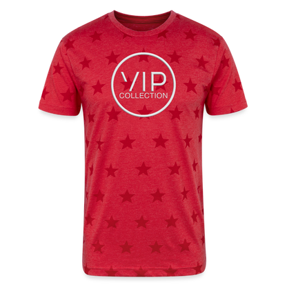 VIP White Label Star T-shirt - red star