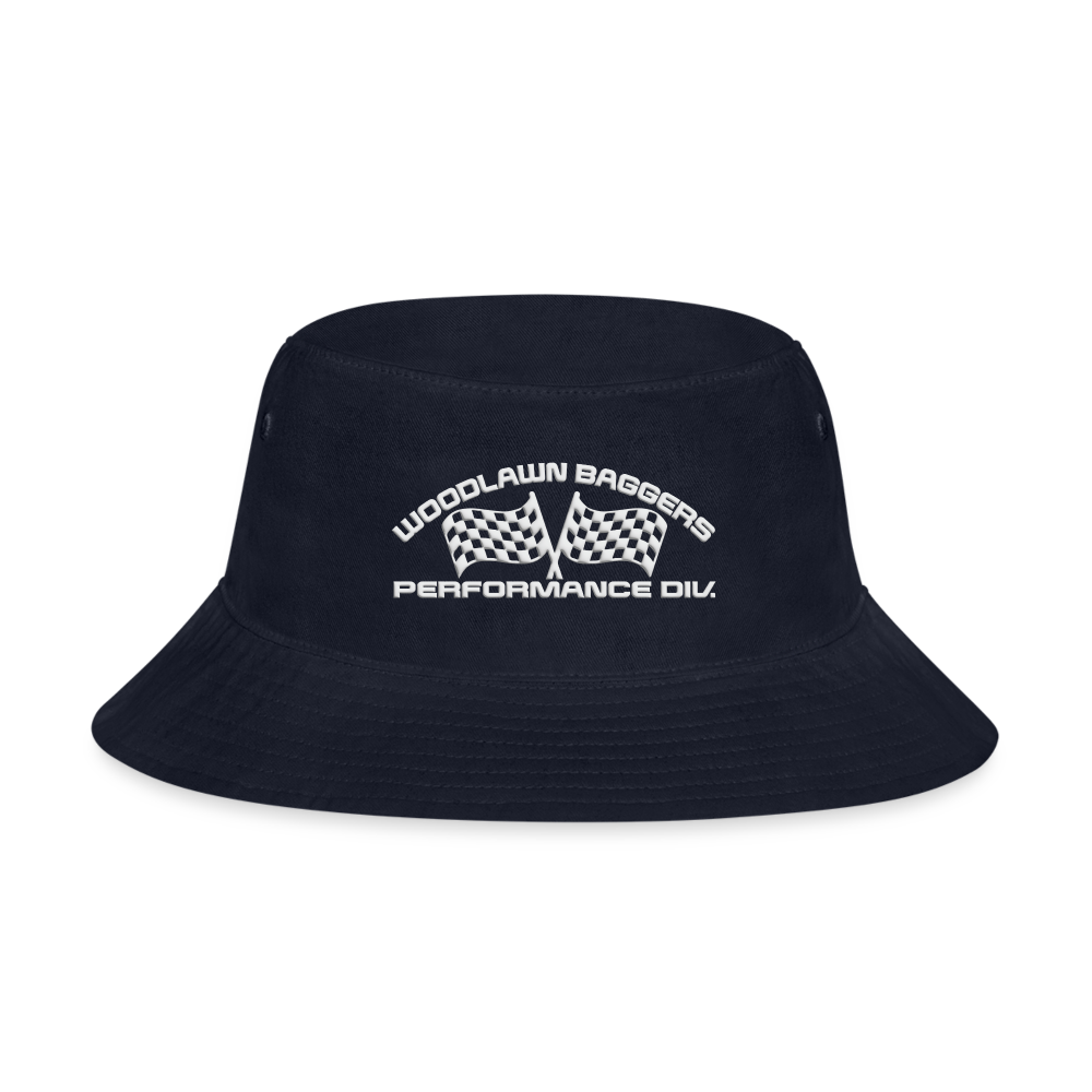 Woodlawn White Label Bucket Hat - navy