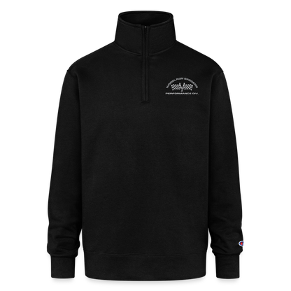 Woodlawn White Label Champion 1/4 Zip - black