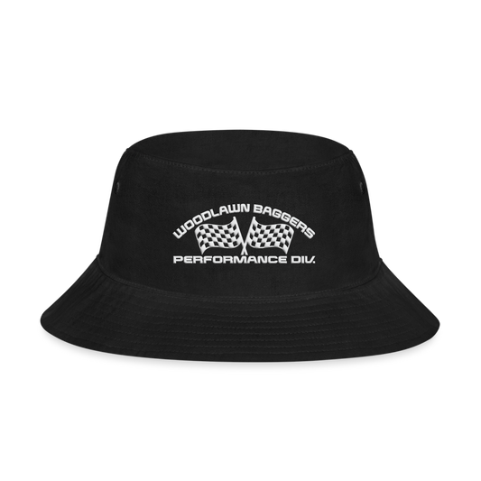 Woodlawn White Label Bucket Hat - black