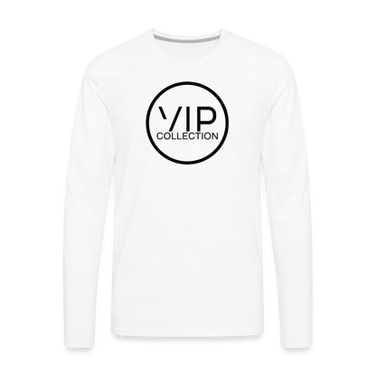 VIP Black Label Long Sleeve T-Shirt - white