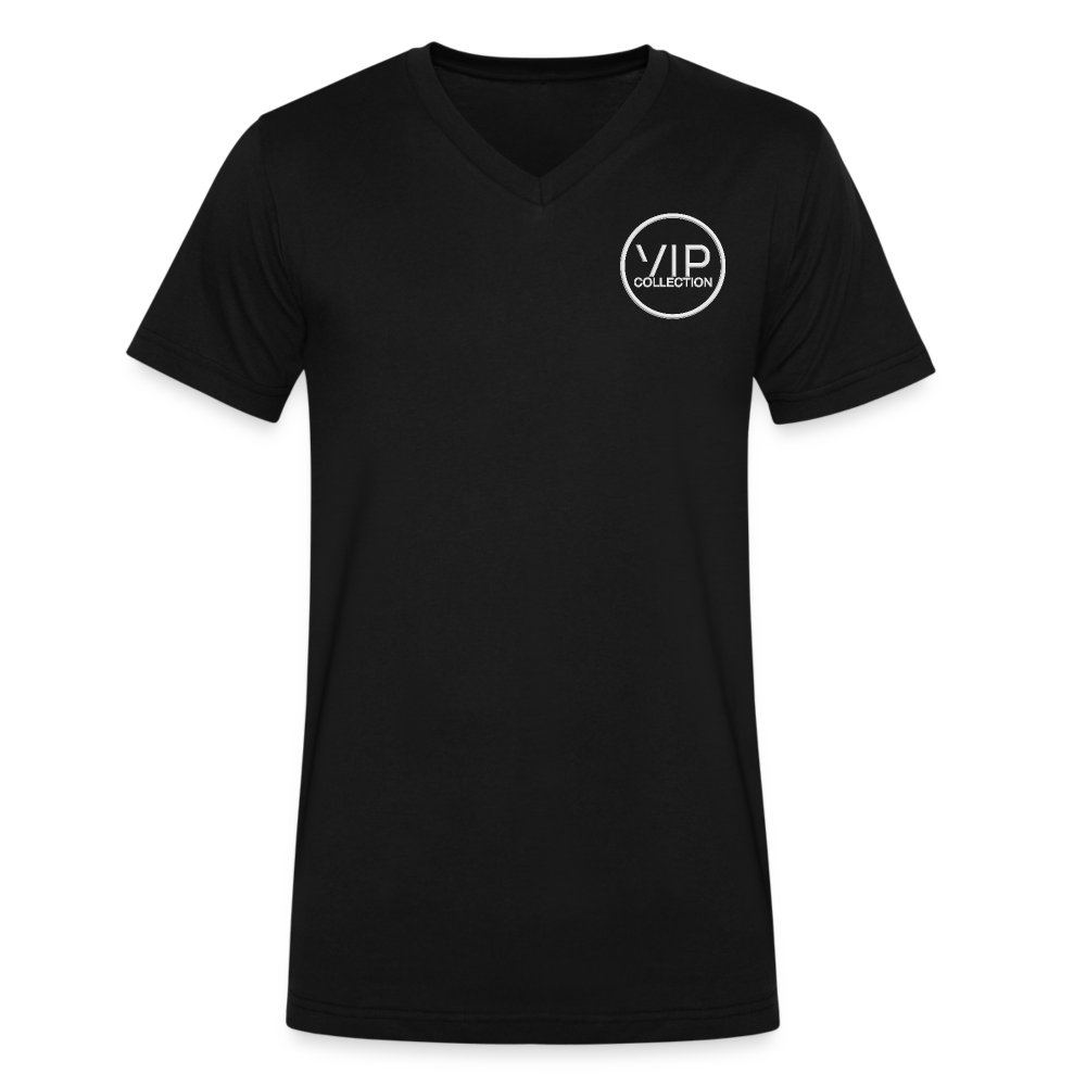 VIP White Label V-Neck T-shirt - black