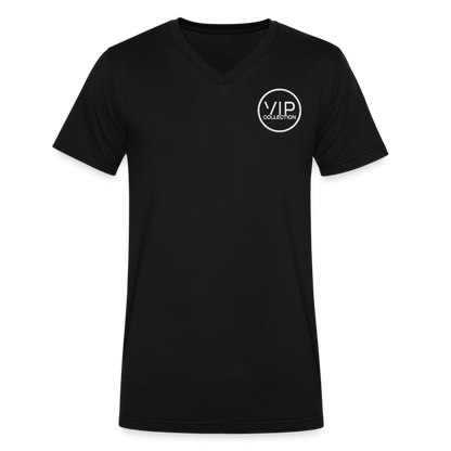 VIP White Label V-Neck T-shirt - black