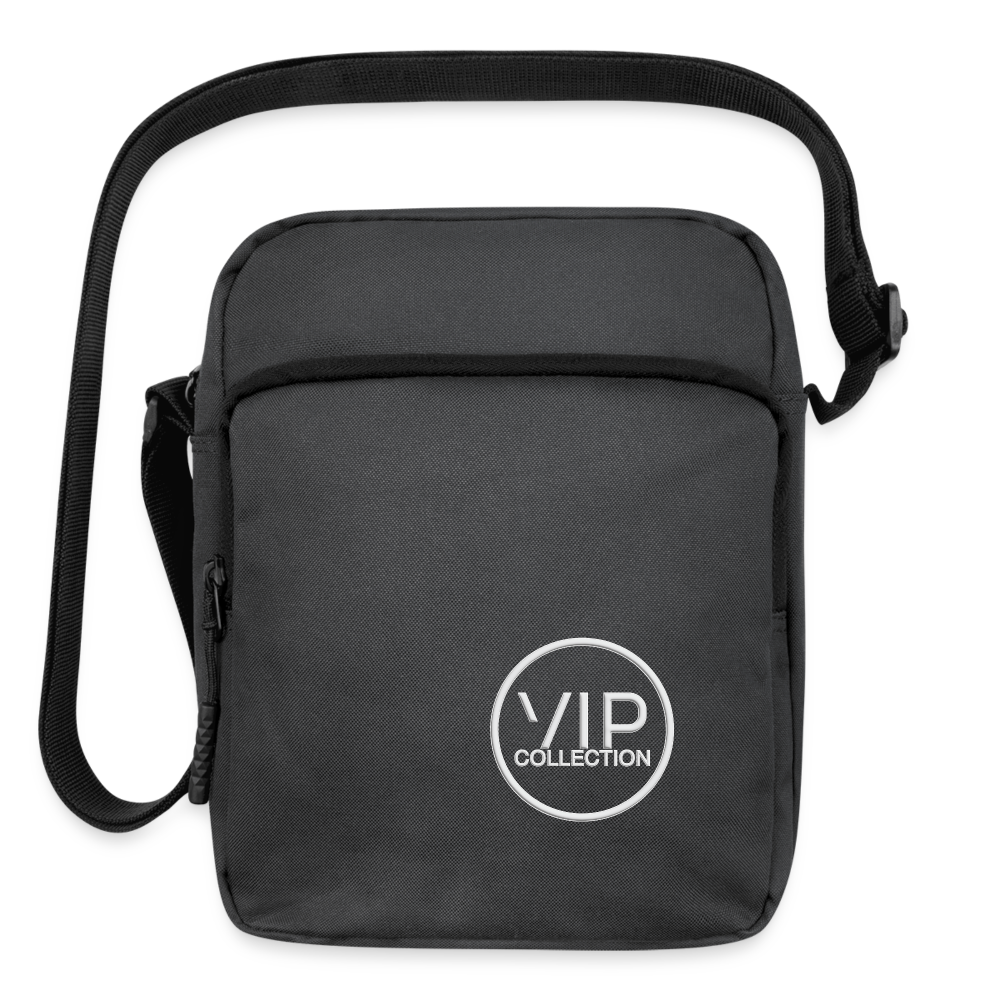 VIP White Label Crossbody Bag - charcoal grey