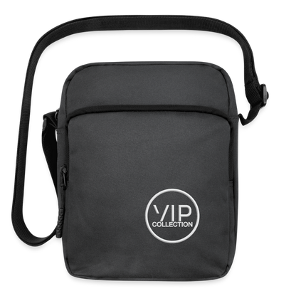 VIP White Label Crossbody Bag - charcoal grey
