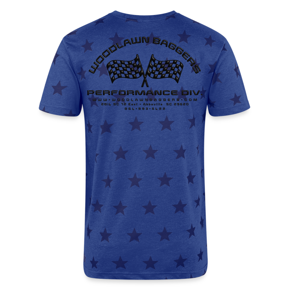 Woodlawn Black Label Star Shirt - royal star